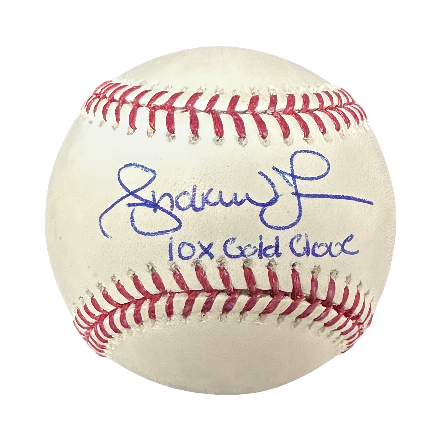 Andruw Jones Autographed Atlanta Braves "10x Gold Glove" Inscribed OMLB Beckett