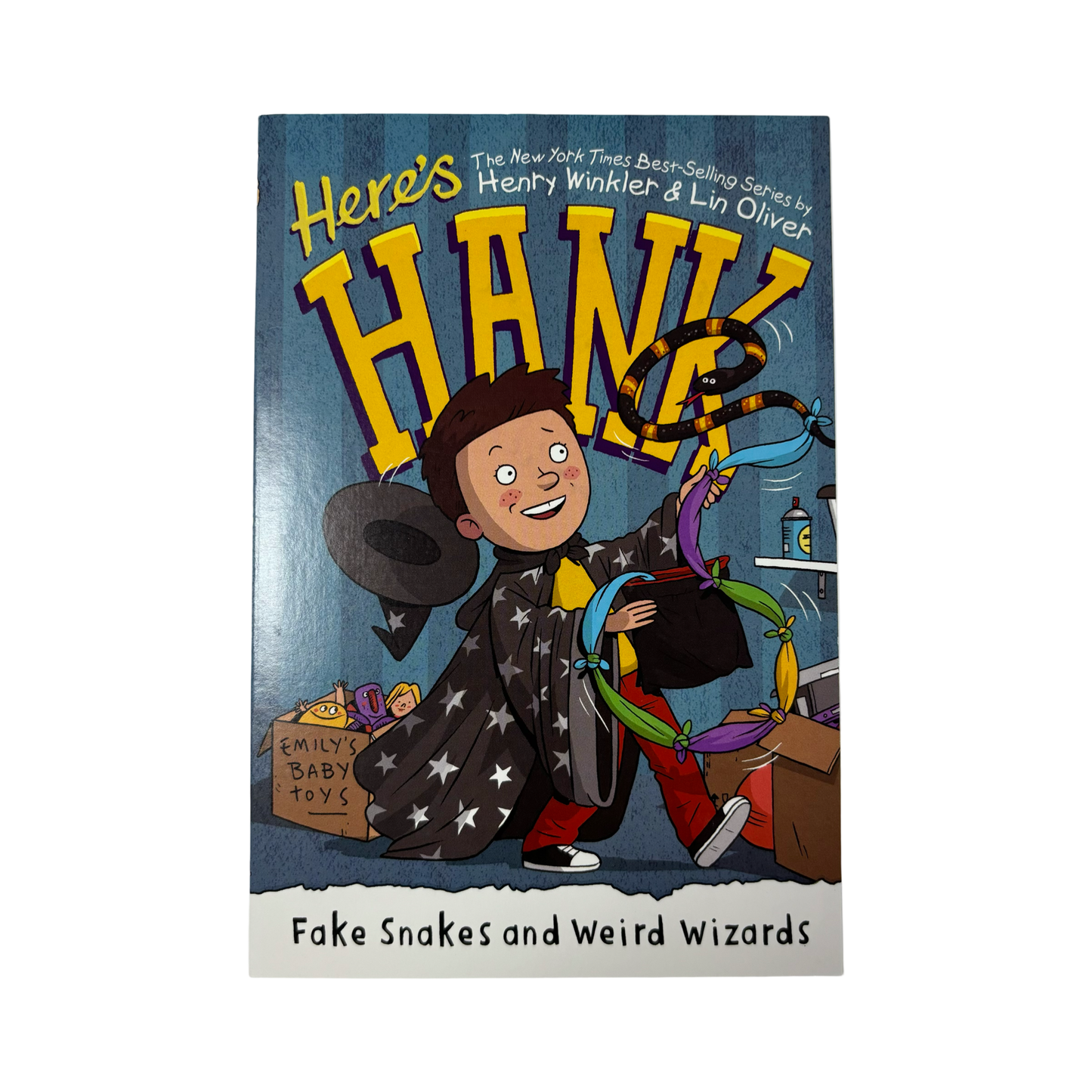 Henry Winkler Autographed Inscribed "You Are So Smart" Fake Snake's and Weird Wizards Children's Book Beckett