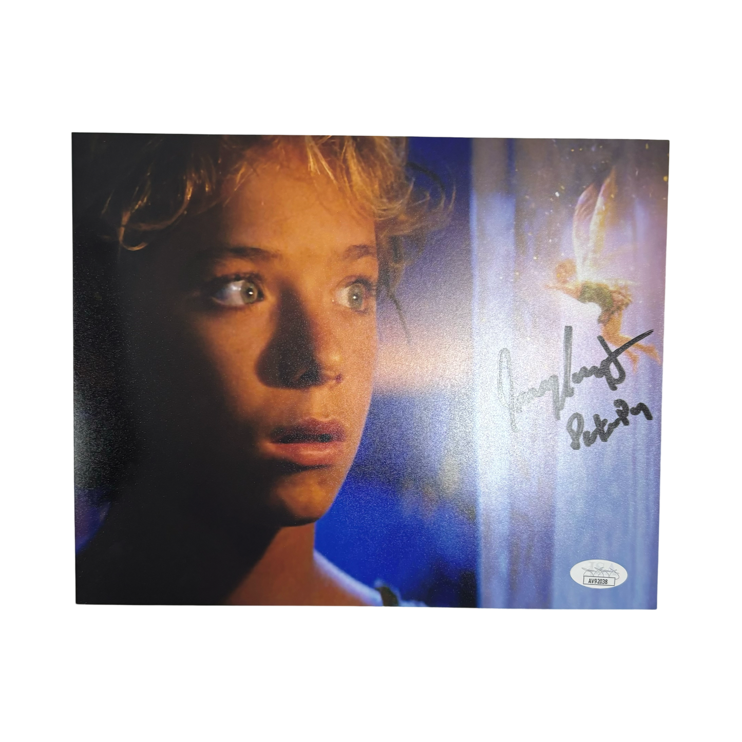 Jeremy Sumpter Autographed Peter Pan w/ Tinker Bell 8x10 Peter Pan Inscription JSA