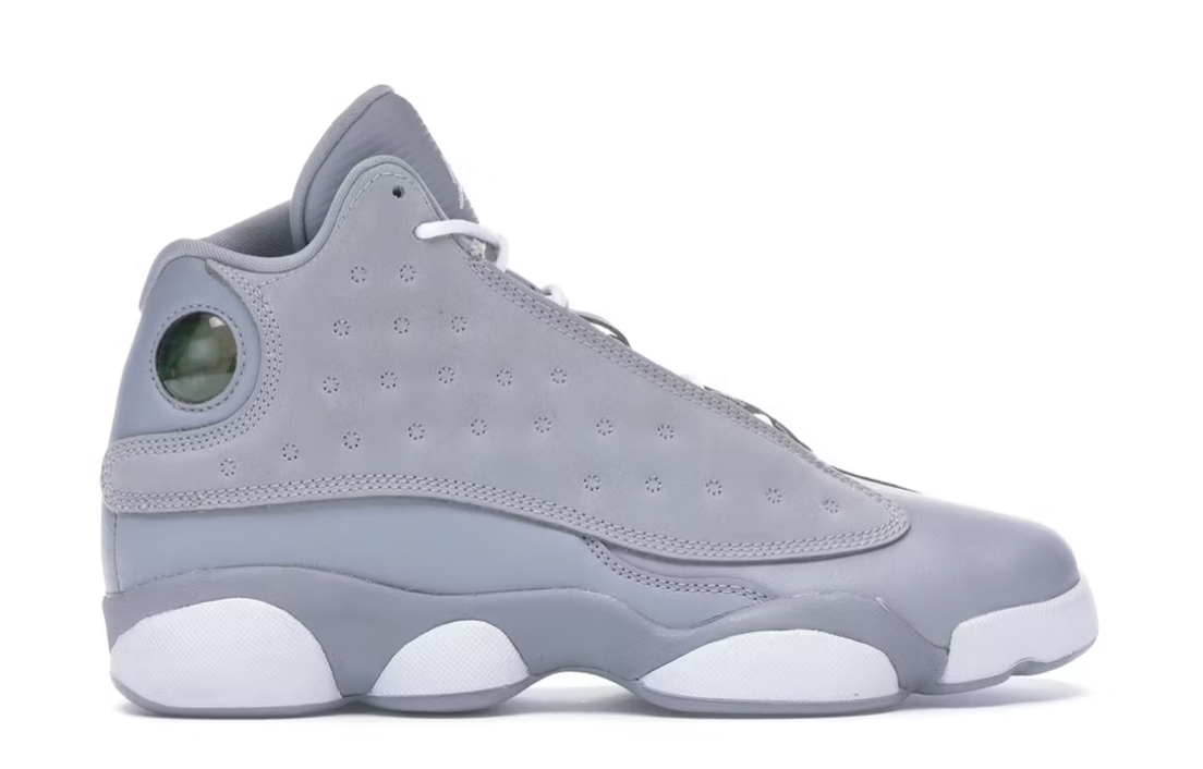 Air Jordan 13 Retro GG Wolf Grey Deadly Pink - Youth Size 9