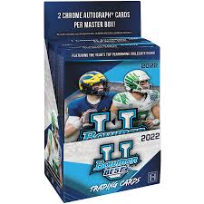 2022 University Football Bowman Best - Hobby Box