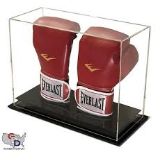 Double Vertical Boxing Glove Display Case