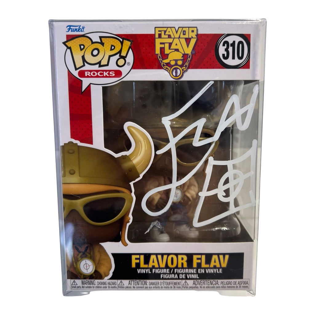 Flavor Flav Autographed Funko Pop #310 JSA