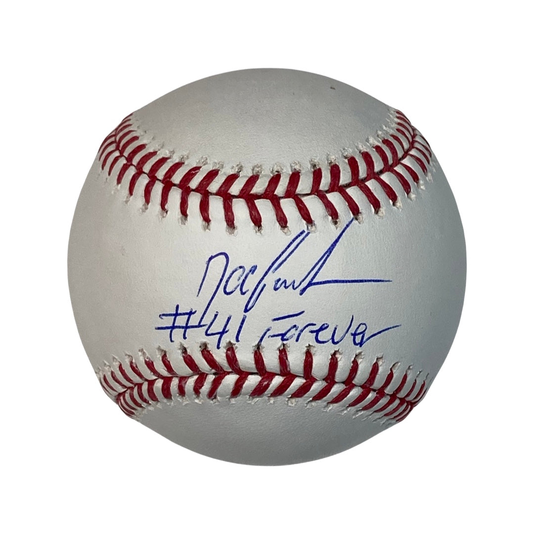 Doc Gooden Autographed New York Mets OMLB “#41 Forever” Inscription JSA