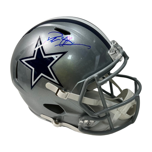 Deion Sanders Autographed Dallas Cowboys Speed Replica Helmet JSA