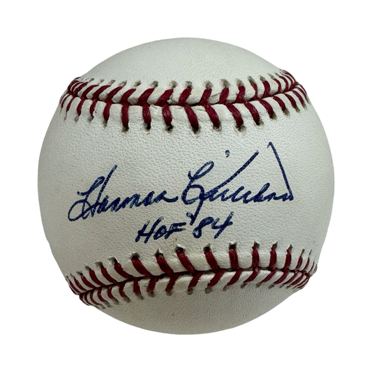 Harmon Killebrew Autographed Minnesota Twins Official American League Baseball “HOF 84” Inscription JSA