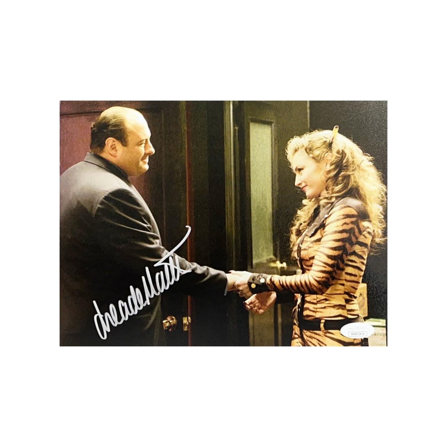 Drea de Matteo Autographed Sopranos 8x10 JSA