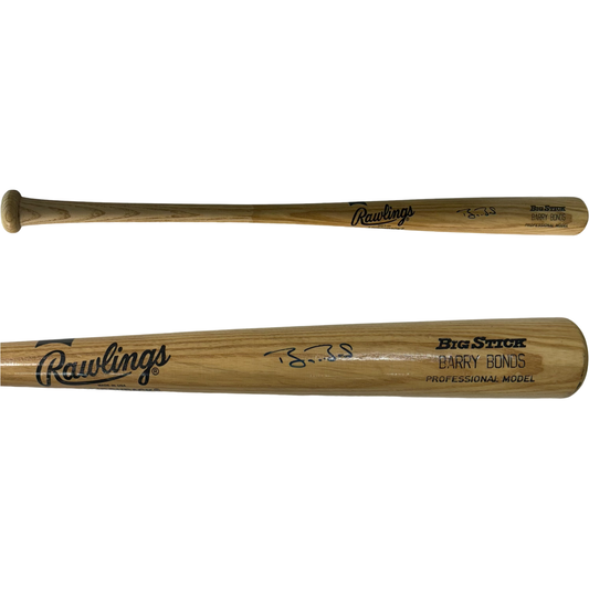 Barry Bonds Autographed Rawlings Big Stick Bat JSA