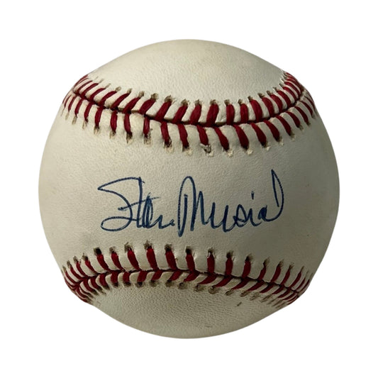 Stan Musial Autographed St Louis Cardinals Official National League Baseball Beckett