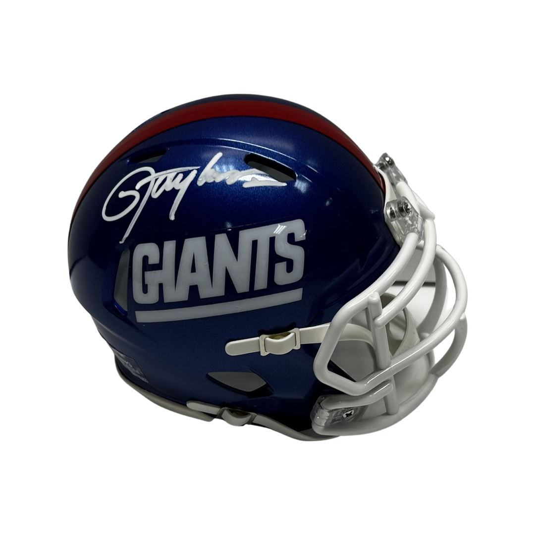 Lawrence Taylor Autographed New York Giants Speed Mini Helmet Steiner CX