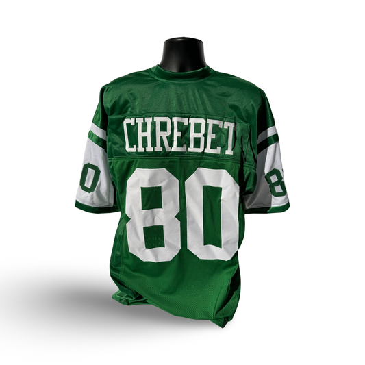 Wayne Chrebet New York Jets Unsigned Custom Green Jersey