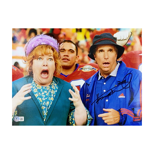 Henry Winkler Autographed The Waterboy w/ Mama 11x14 Beckett