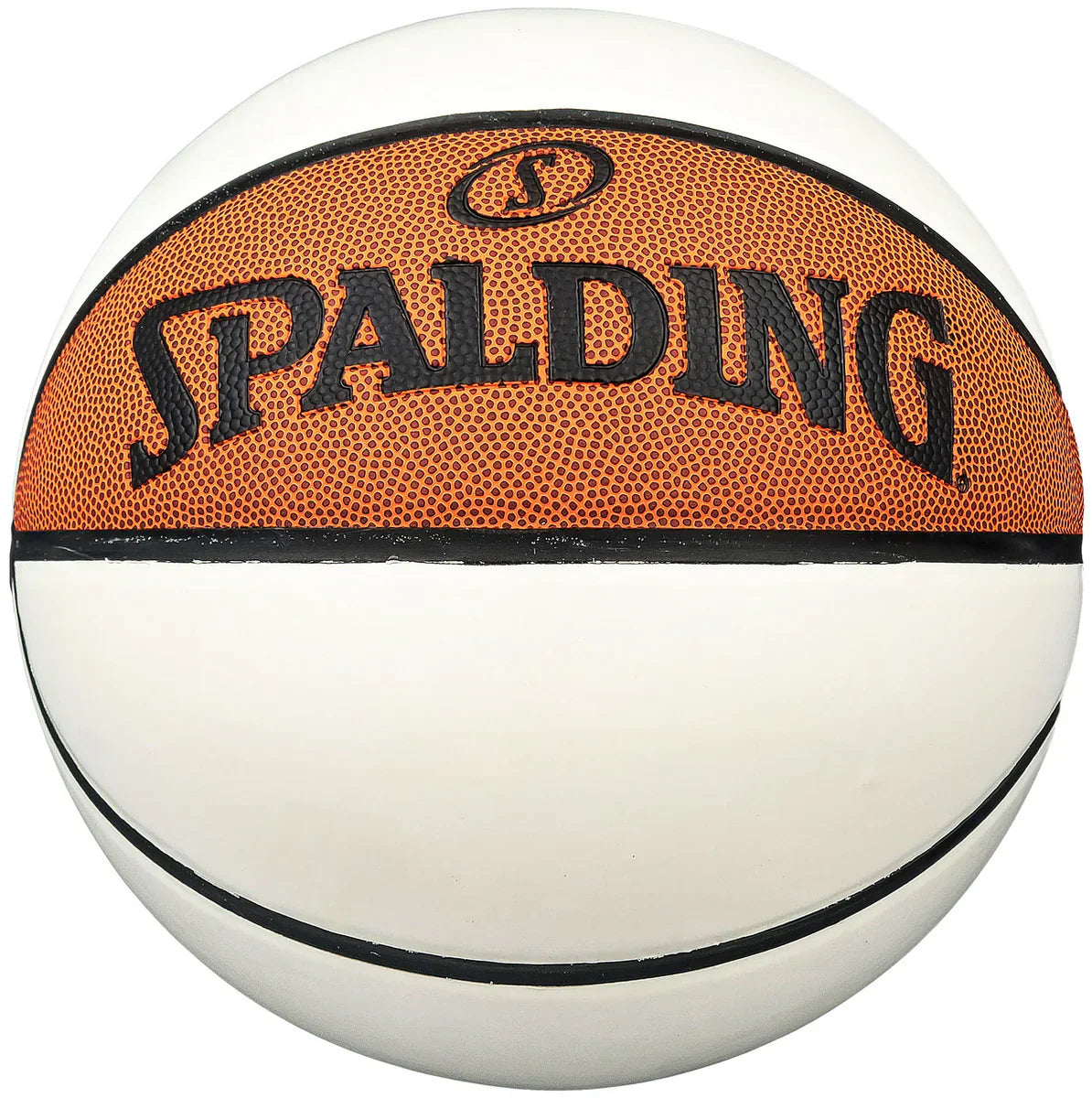 Spalding Signature Series White Panel Basketball Unsigned