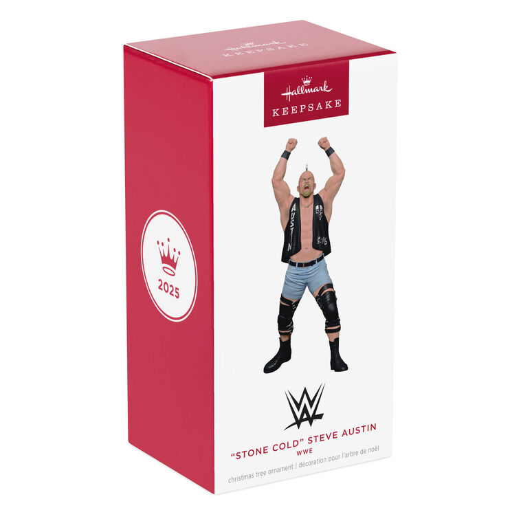 Stone Cold Steve Austin WWE Hallmark Keepsake