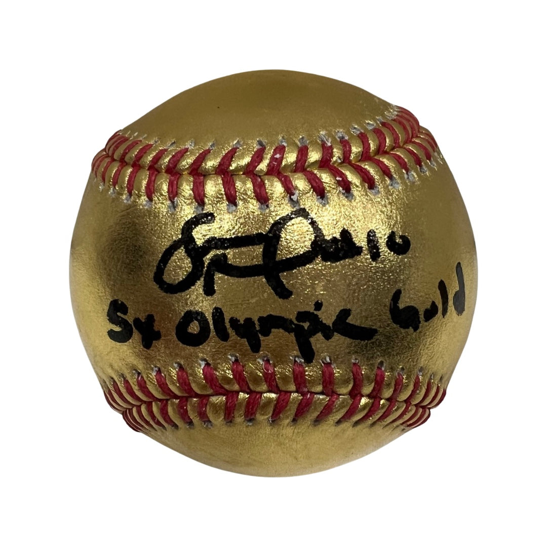 Sue Bird Autographed Gold OMLB “5x Olympic Gold” Inscription Steiner CX