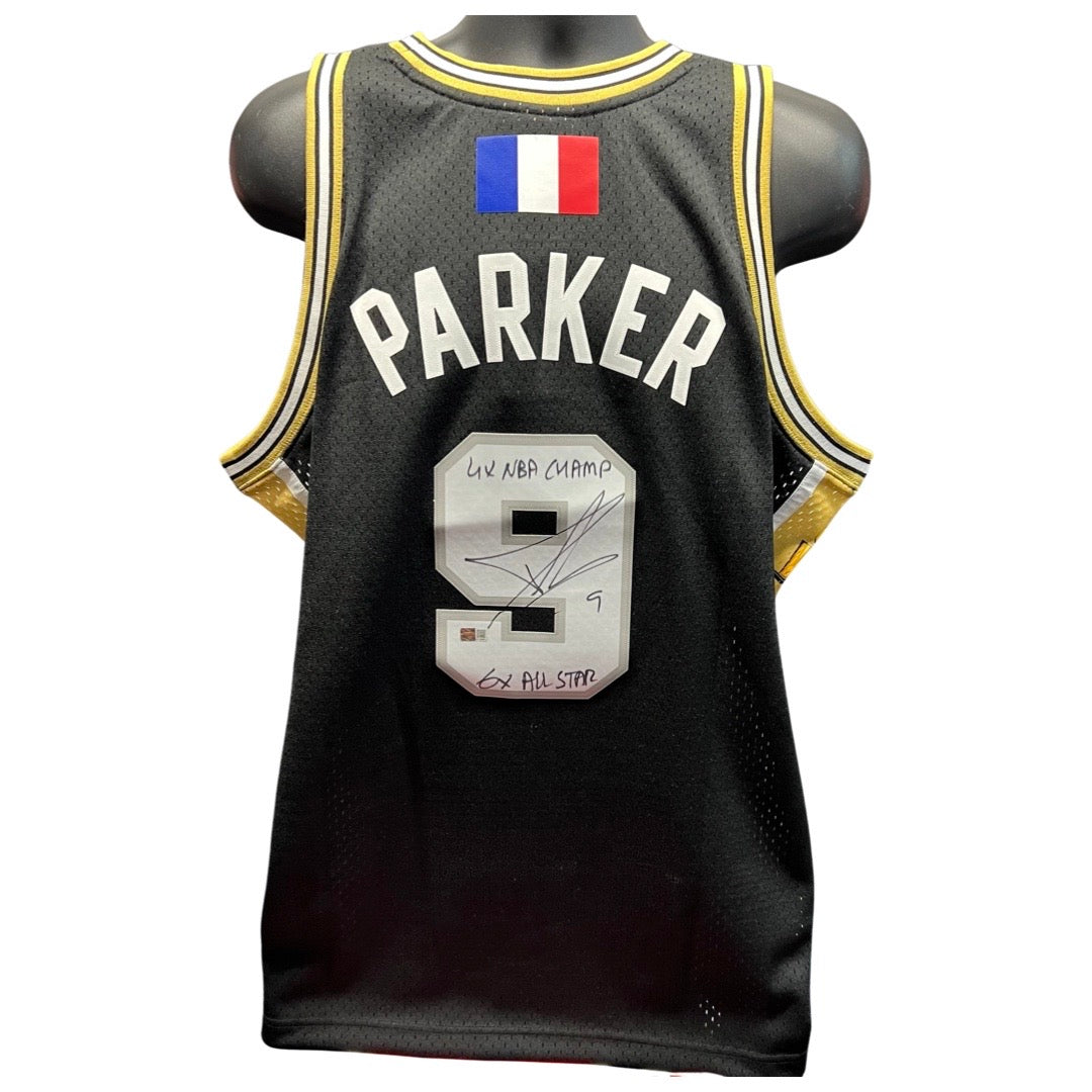 Tony parker best sale spurs jersey retirement