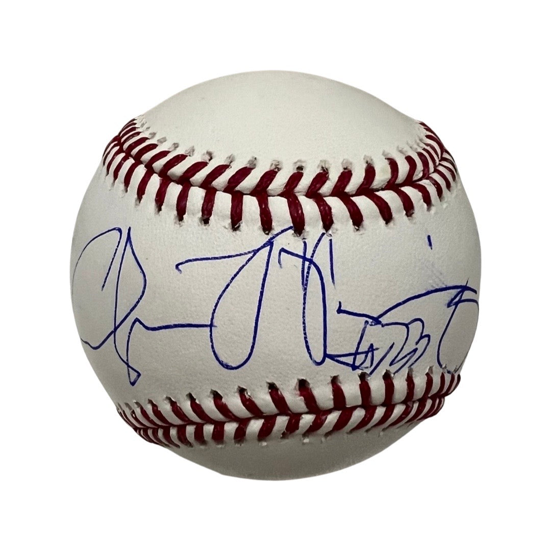 Alonzo Mourning Autographed OMLB Steiner CX
