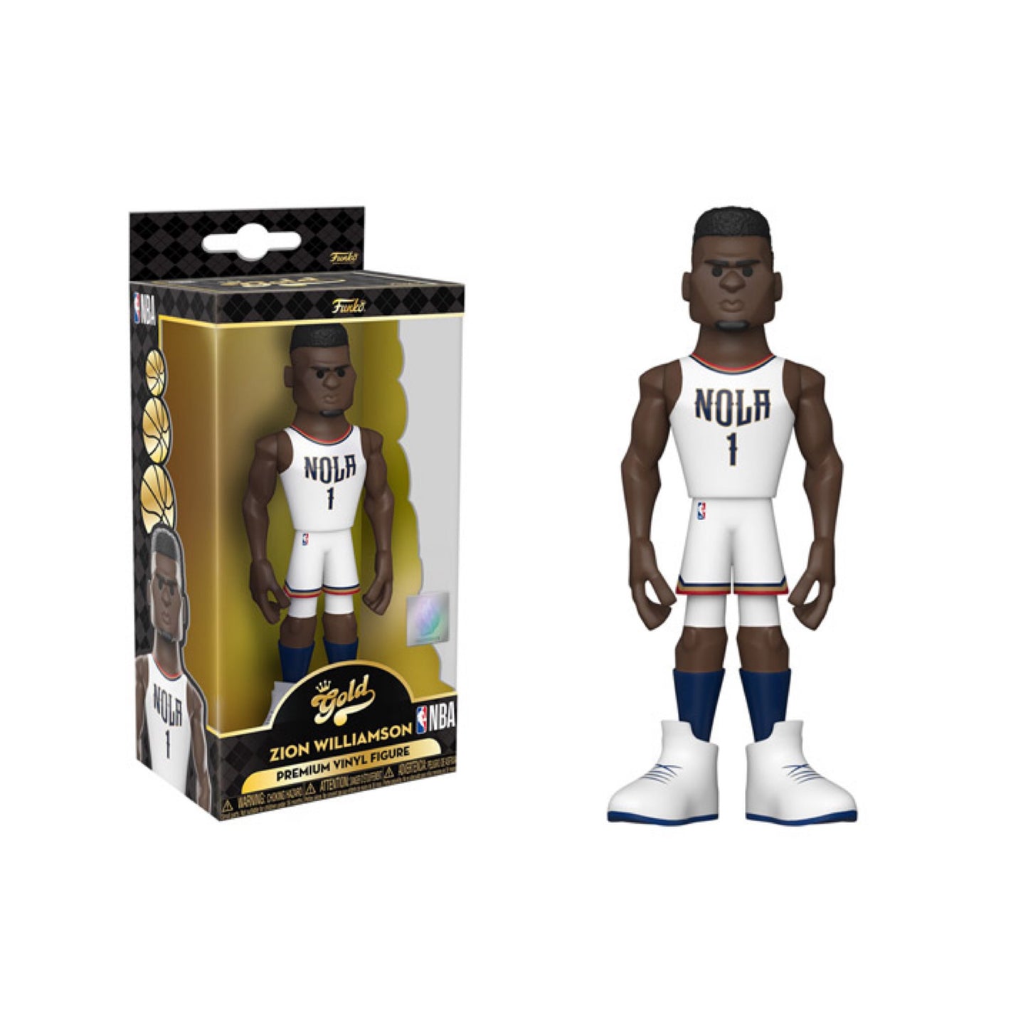 Zion Williamson Funko Pop Gold