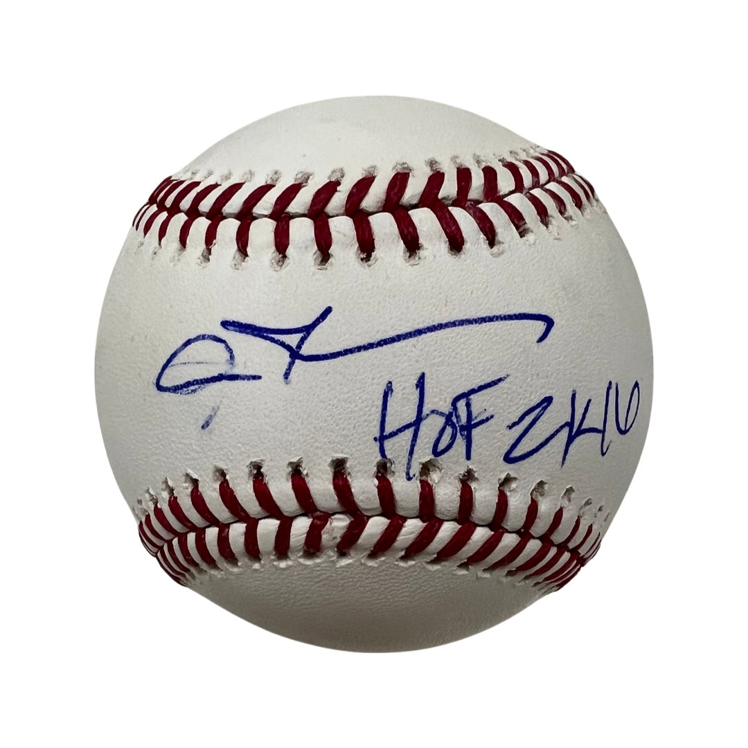 Allen Iverson Autographed OMLB “HOF 2K16” Inscription JSA