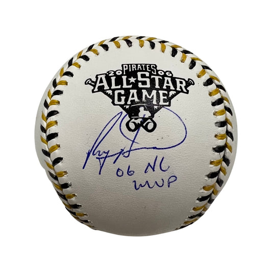 Ryan Howard Autographed Philadelphia Phillies 2006 All Star Game Logo Baseball “06 NL MVP” Inscription Steiner CX