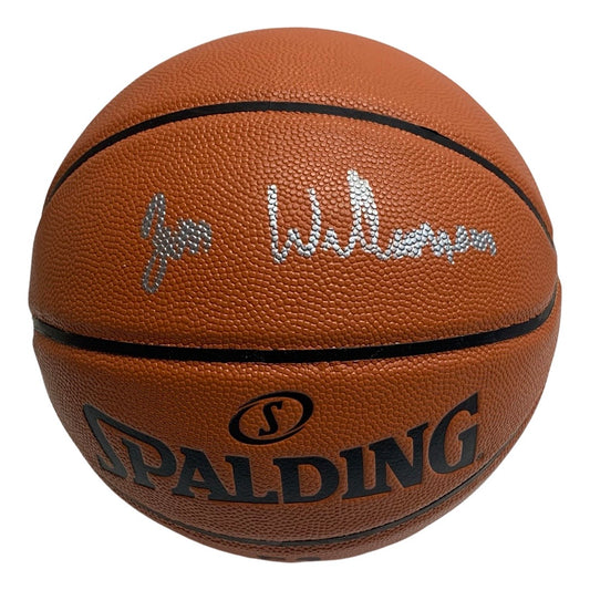 Zion Williamson Autographed New Orleans Pelicans Spalding Game Ball Series Basketball JSA