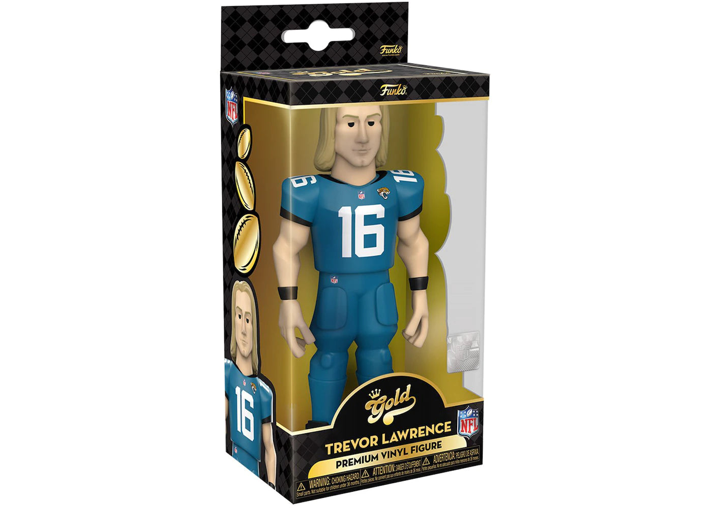 Trevor Lawrence Funko Pop Gold