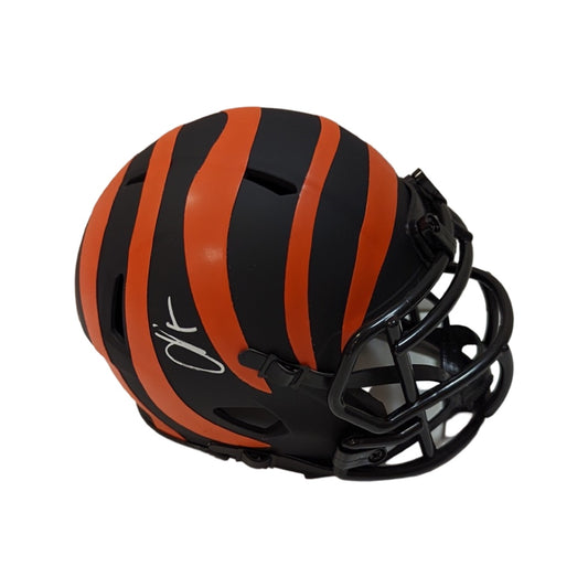 Chad Ochocinco Autographed Cincinnati Bengals Eclipse Mini Helmet JSA