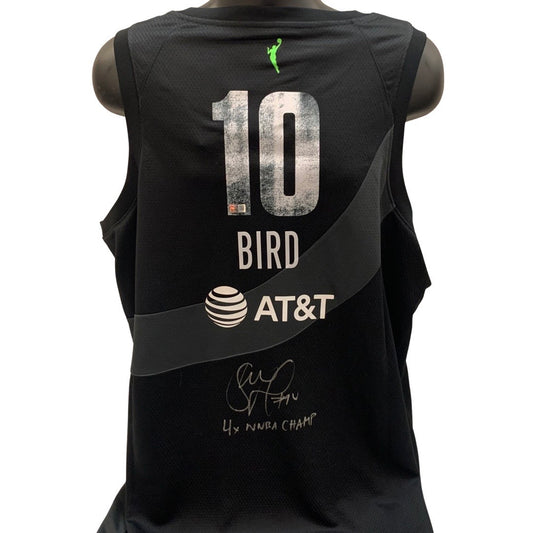 Sue Bird Autographed Seattle Storm Black Nike Jersey “4x WNBA Champ” Inscription Steiner CX