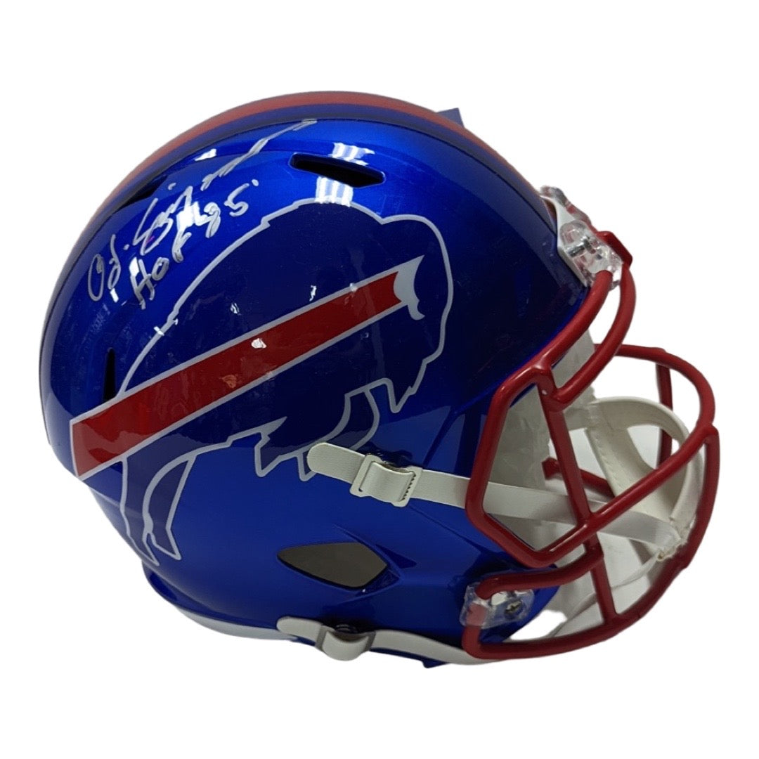 Josh Allen Autographed Buffalo Bills Authentic Flash Helmet Beckett