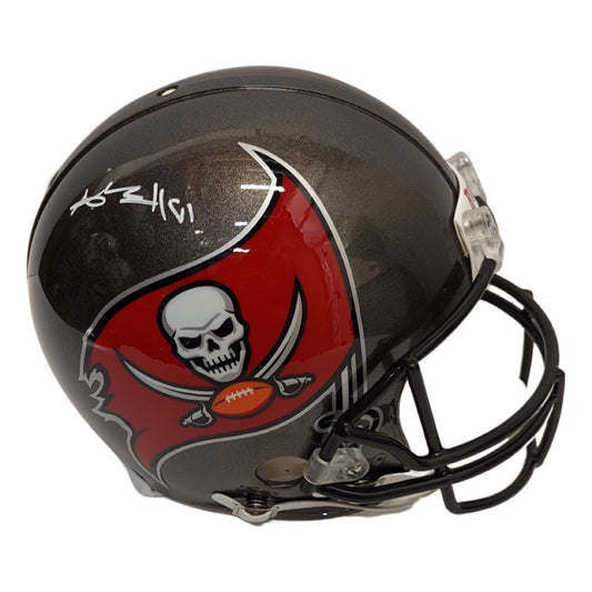 Antonio Brown Autographed Tampa Bay Buccaneers Proline Authentic Helmet JSA