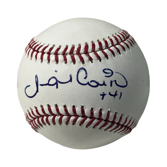Miguel Cairo Autographed OMLB Beckett