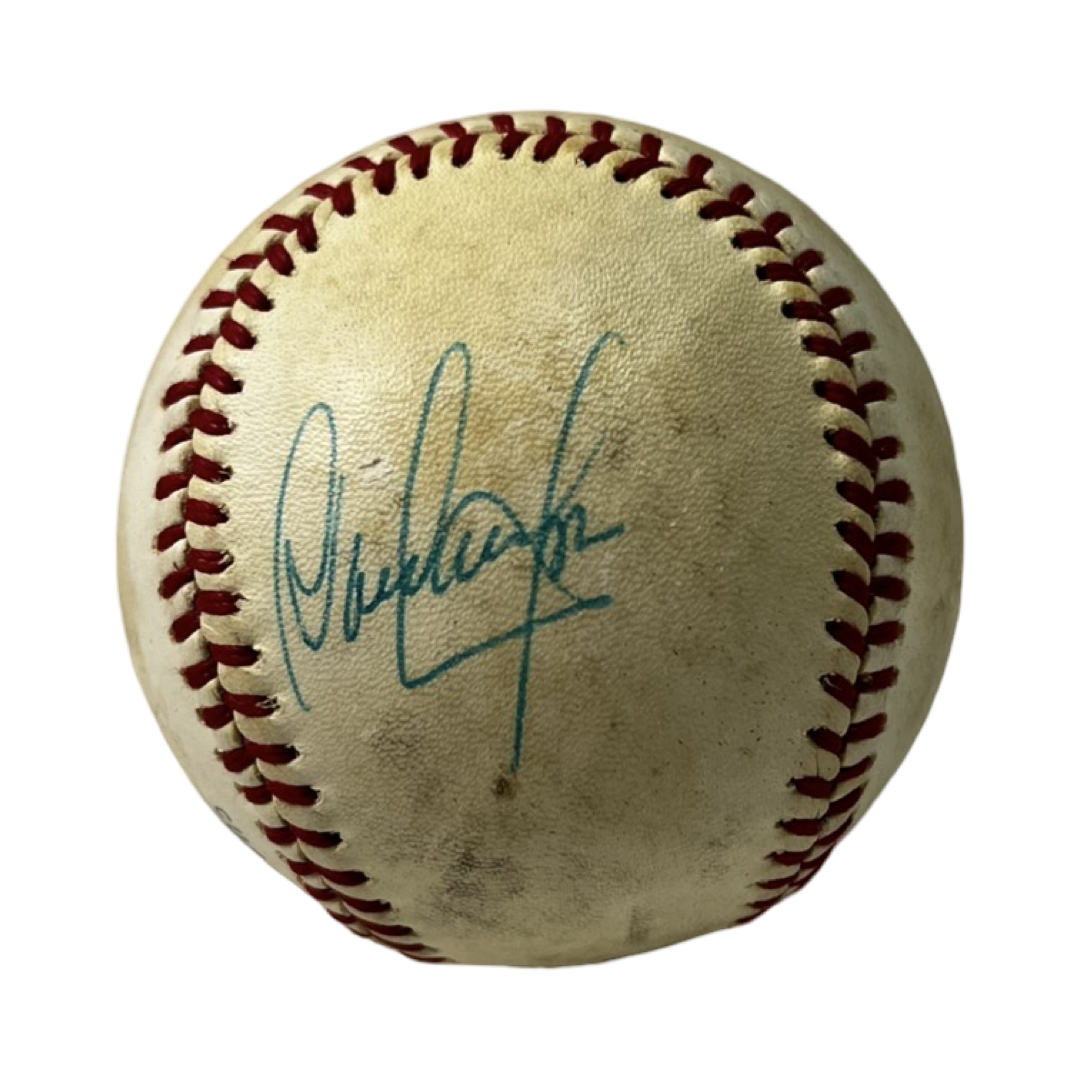 Dave Concepcion Autographed Official National League Baseball JSA