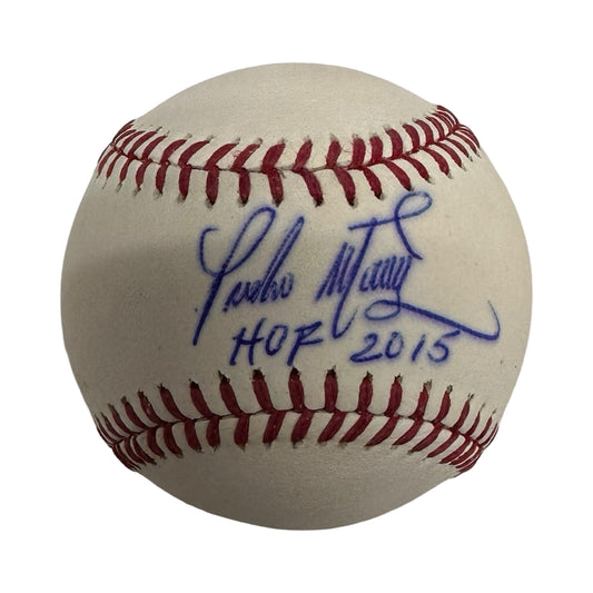 Pedro Martinez Autographed OMLB "HOF 2015" Inscription Beckett