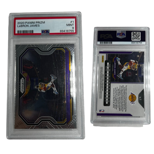 2020 Lebron James Panini Prizm #1 PSA MINT 9
