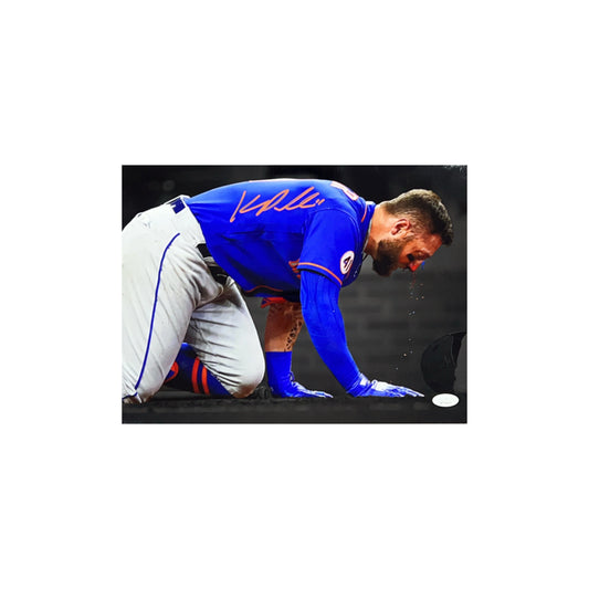 Kevin Pillar Autographed New York Mets Bloody Nose 11x14 JSA