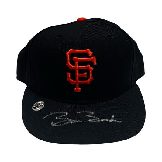 Barry Bonds Autographed San Francisco Giants Hat Fleer