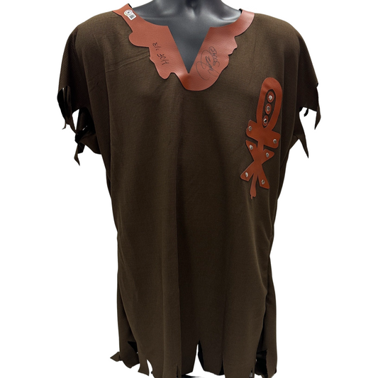 Mick Foley Mankind WWE Collar Autographed Shirt "3x WWF" Inscription Beckett