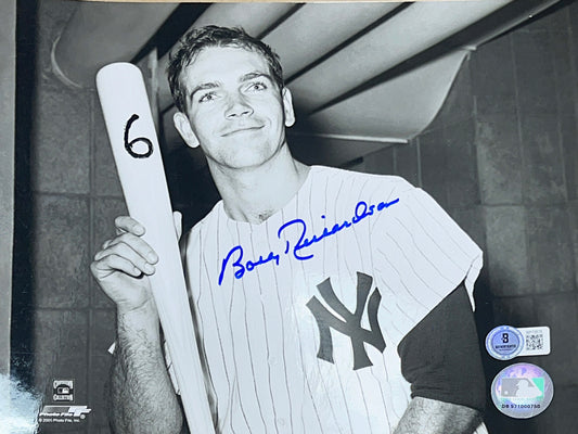 Bobby Richardson Autographed New York Yankees 8x10 Beckett