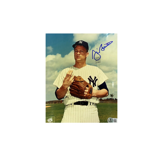 Jim Bouton Autographed New York Yankees 8x10 Beckett