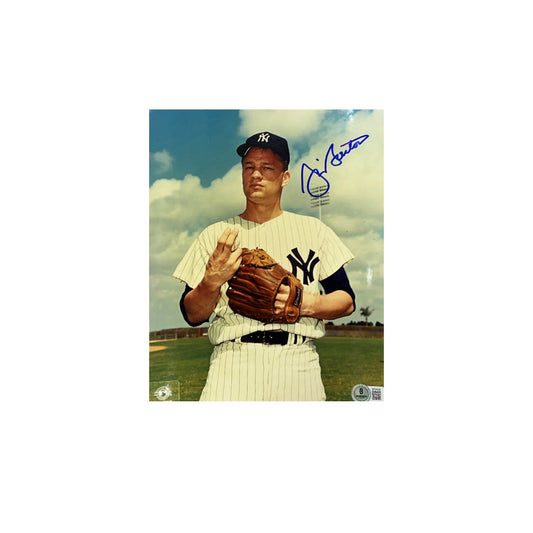 Jim Bouton Autographed New York Yankees 8x10 Beckett