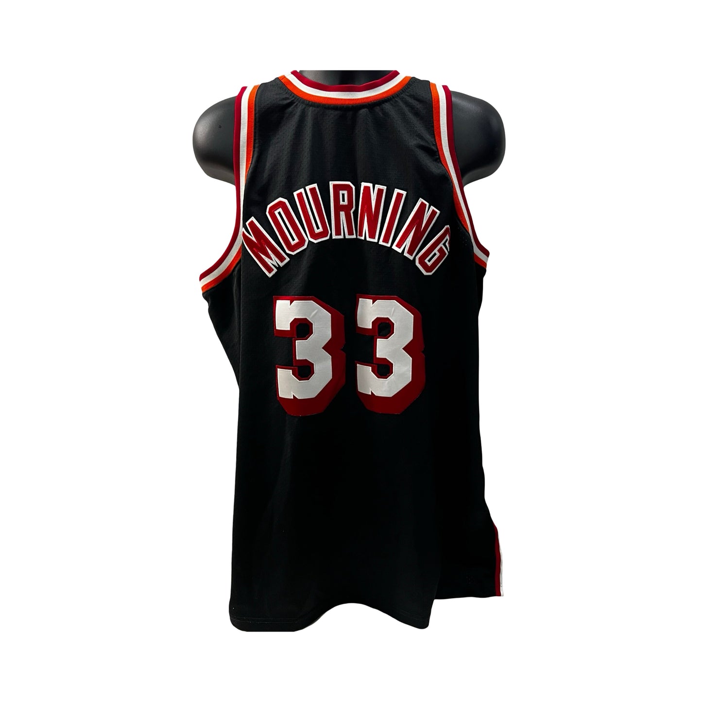 Alonzo Mourning Miami Heat Black 1996 Mitchell & Ness Jersey - Size 52