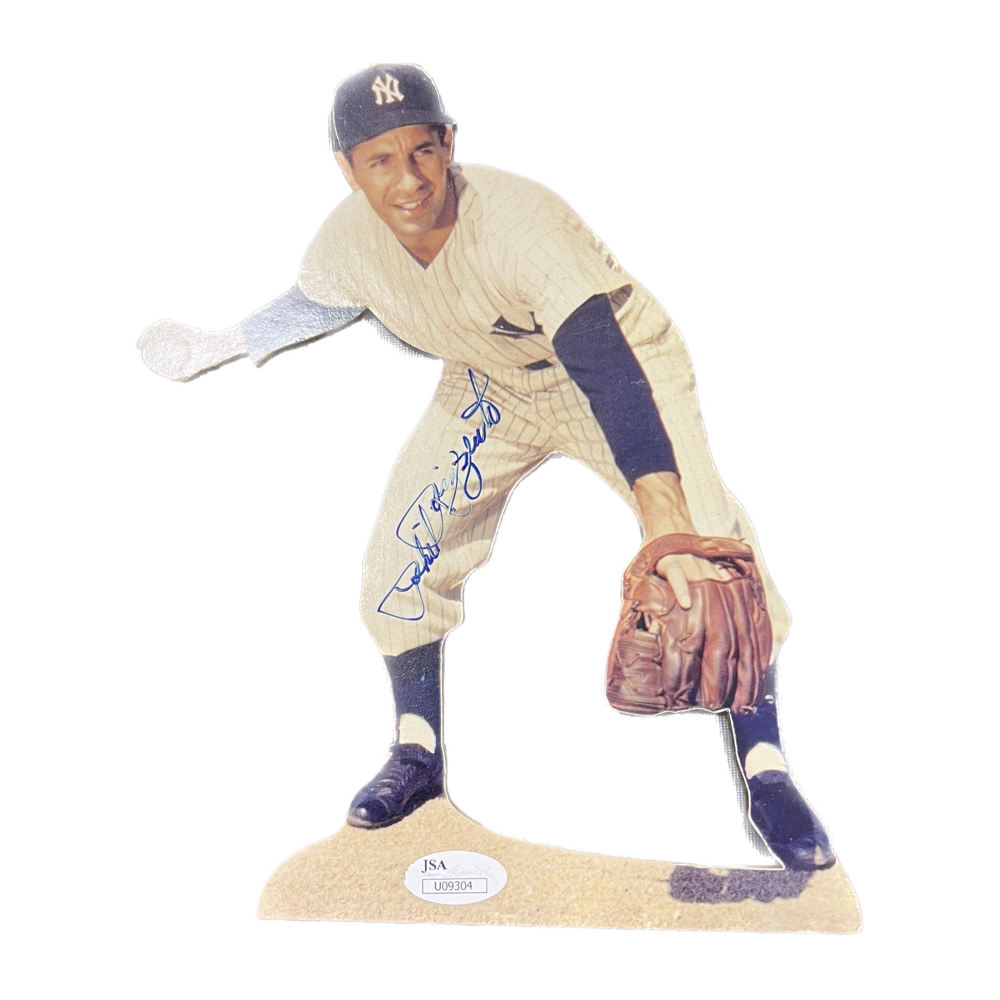 Phil Rizzuto Autographed New York Yankees Wood Cut Out JSA