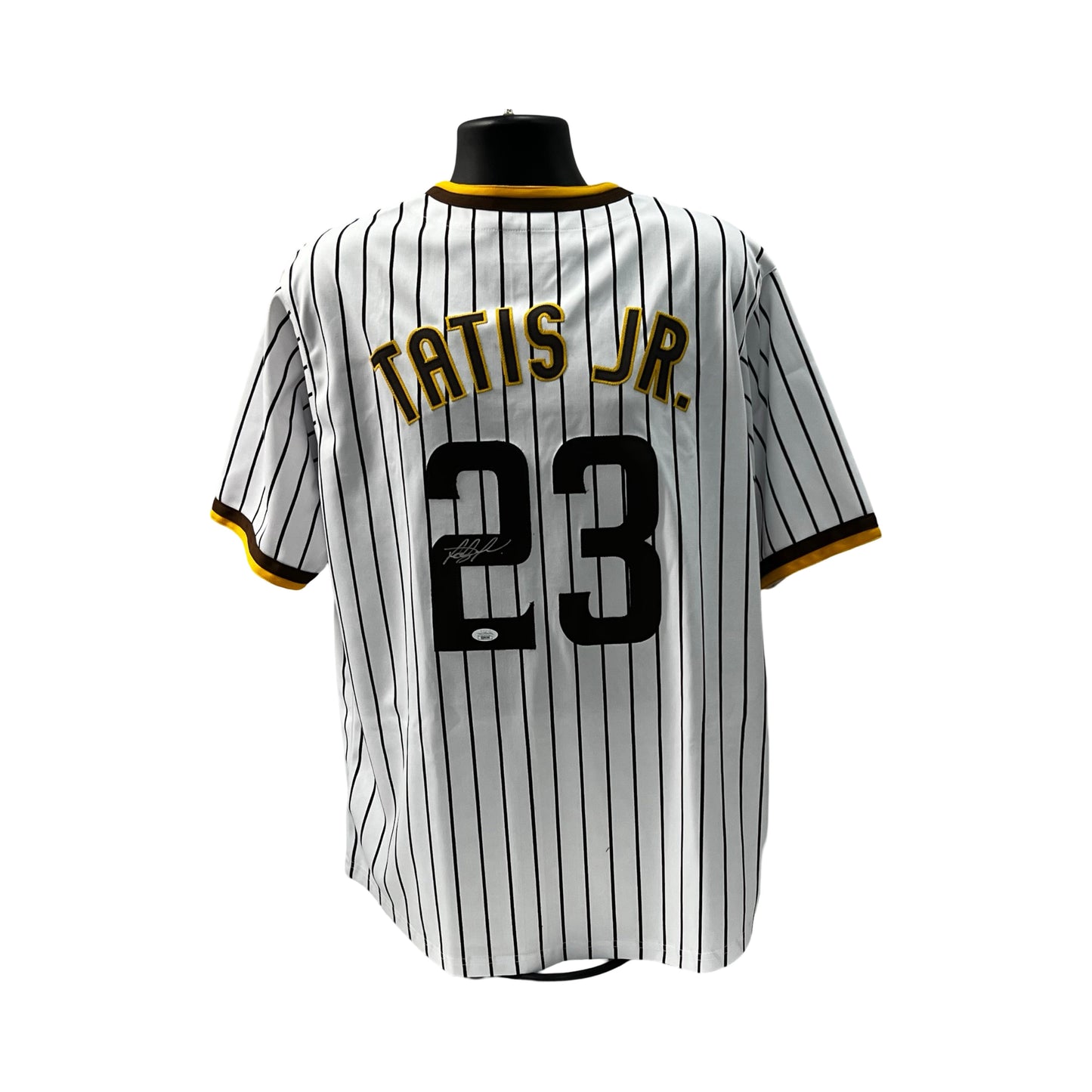 Fernando Tatis Jr. Autographed San Diego Padres Pinstripe Jersey JSA