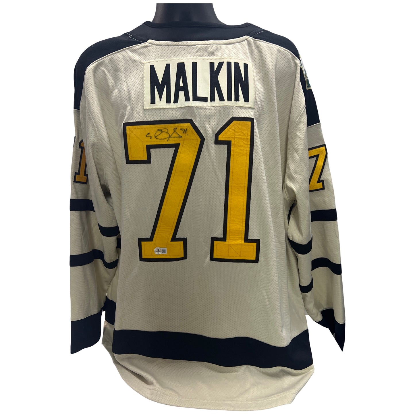 Evgeni Malkin Autographed Pittsburgh Penguins 2023 Winter Classic Fanatics Beckett