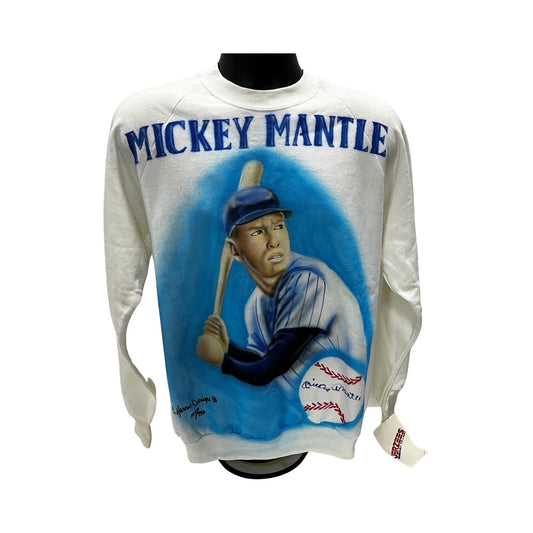 Mickey Mantle Autographed New York Yankees Sweater JSA