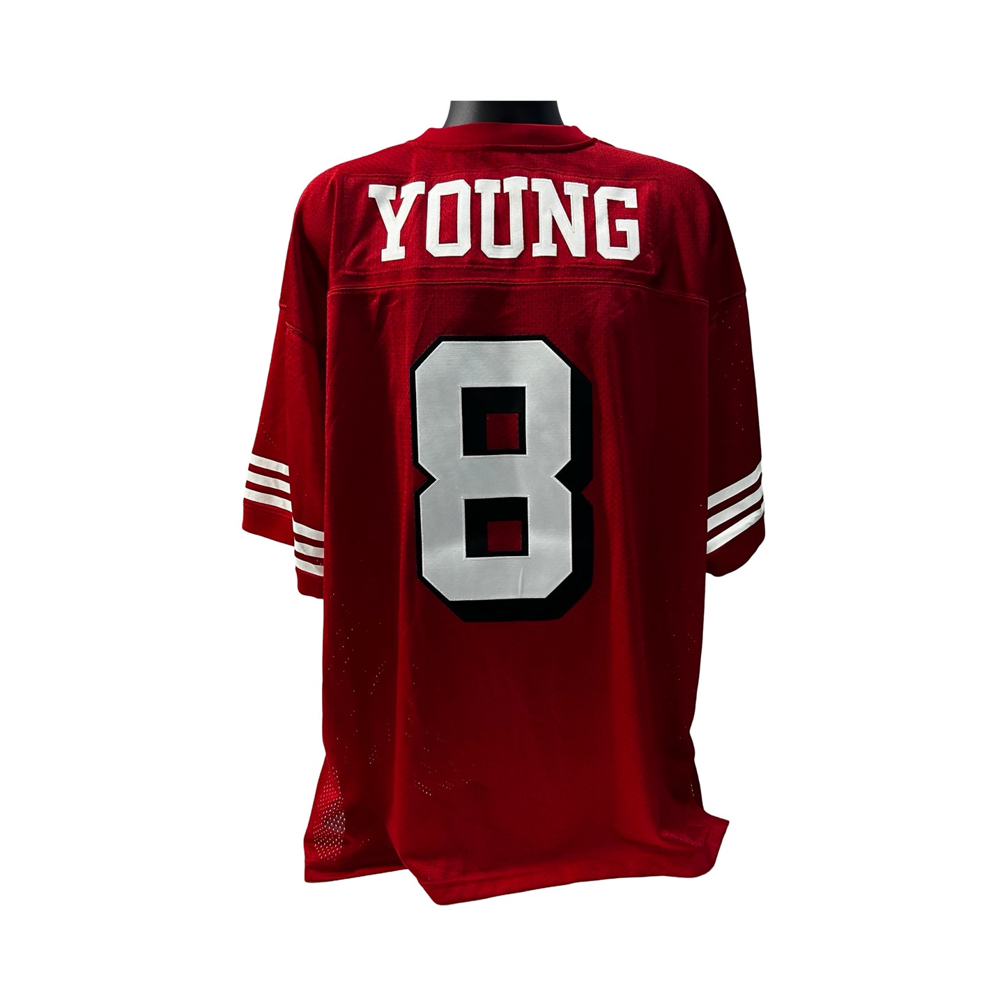 Steve Young San Francisco 49ers Red 1994 Mitchell & Ness Jersey - Size 52