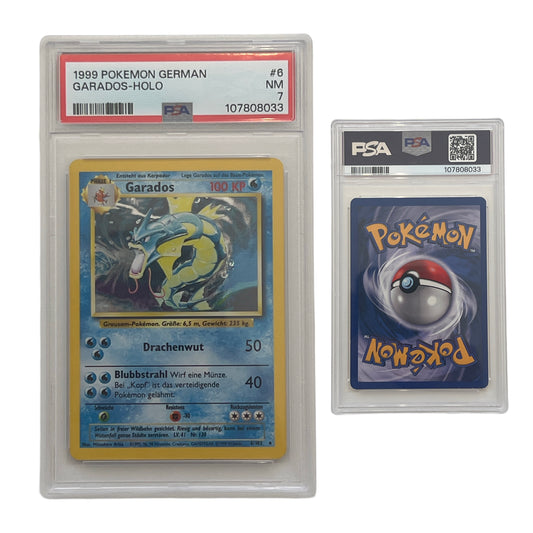 1999 Pokemon German Garados-Holo #6 PSA NM 7