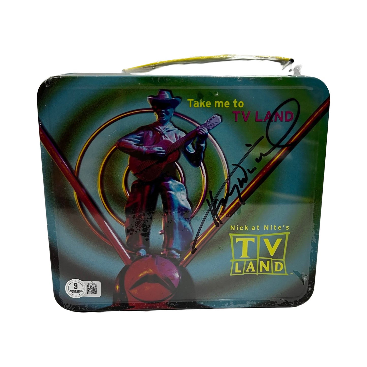 Henry Winkler Autographed TV Land Lunch Box From Personal Collection Beckett