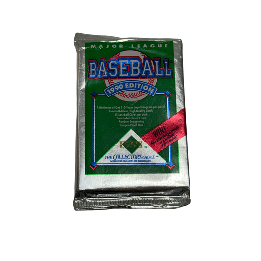 1990 Upper Deck Baseball Retail Pack