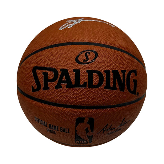 Allen Iverson Autographed Philadelphia 76’ers Spalding Official Game Basketball JSA